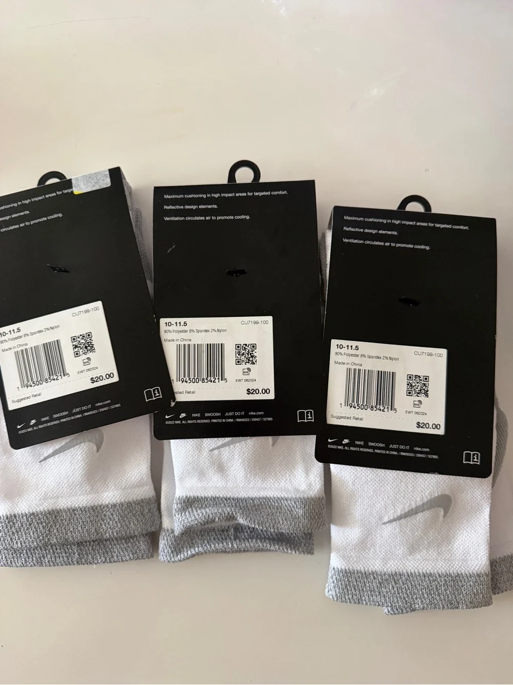 Nike Spark athletic socks